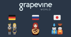 Grapevine World Launches Website in 3 New Languages